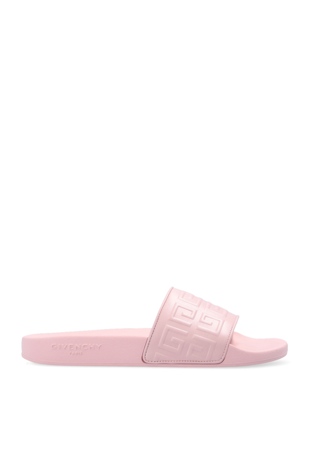 Givenchy Midirock mit Knopfen Schwarz SchaferandweinerShops Sweden Slides with logo Givenchy